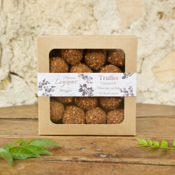 Boîte Truffes au Caramel & Chocolat au Lait