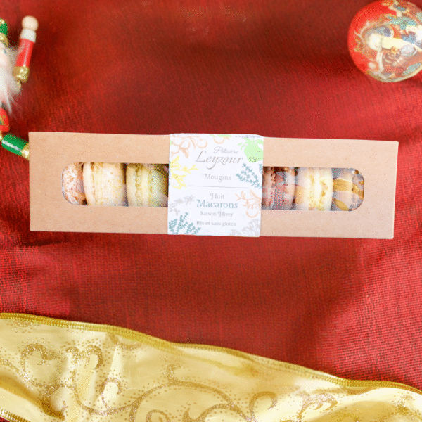 Coffret de 8 Macarons d'hiver